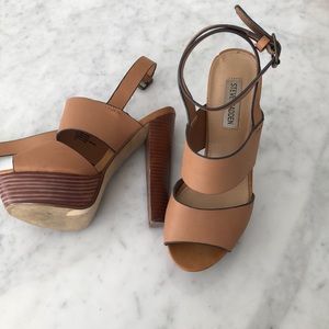PRICE FIRM Brown Heels
